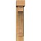 Ekena Millwork Imperial Block Rough Sawn Bracket w/ Offset Brace, Western Red Cedar, 6"W x 18"D x 30"H BKT0604X18X30IMP05RWR - alternate 4
